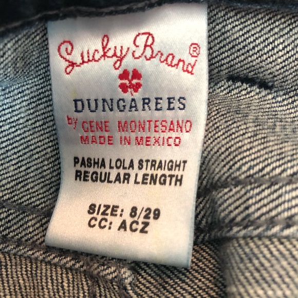Lucky Brand Pasha Lola Straight Leg Jeans 8/29 - Picture 7 of 8